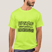 T-shirt Super papa...Gastroentologue (Devant)