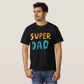 T-shirt Super Papa Hero Tee - La Fête du Père (Devant entier)