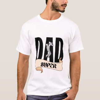 T-shirt Super Papa Héros – Chemise Parfaite pour la Fête d