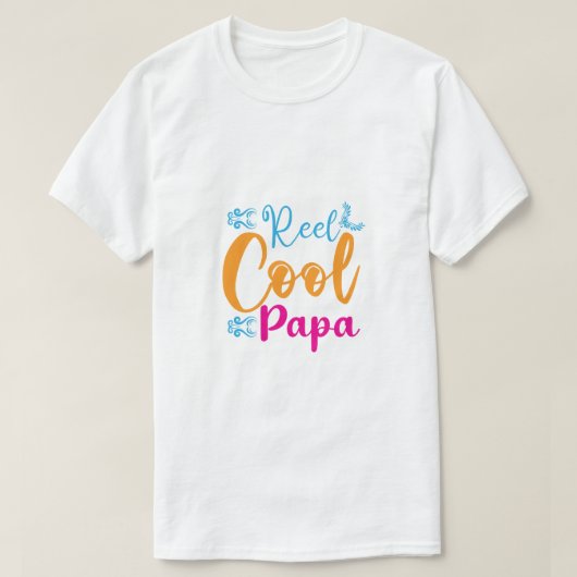 T-shirt Super Papa Pêcheur (Design devant)