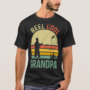T-shirt Super Papi Grand-père Pêcheur Papa Fête des Pères