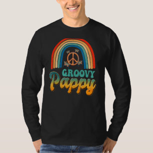 T-shirt Super Pappy Arc-en-ciel Nostalgie esthétique Rétro