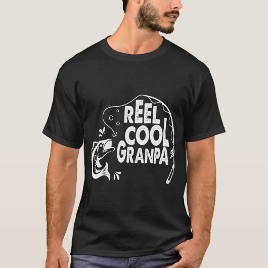 T-shirt Super papy cool (Devant)