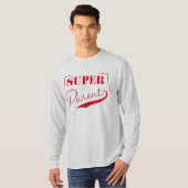 T-shirt Super parent (Devant entier)
