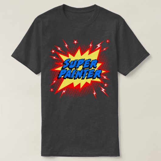 T-shirt Super Peintre (Design devant)