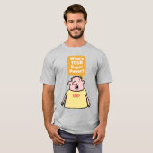 T-shirt Super Pouvoir de Chef. (Devant entier)