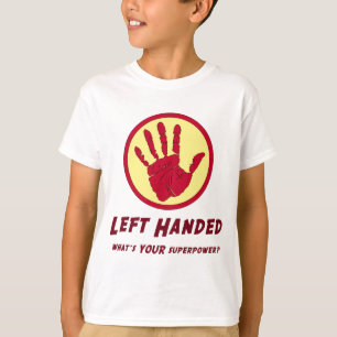T-shirt Super pouvoir gaucher