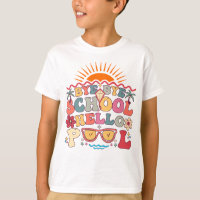 Super Retro Design Bye Bye School Hello Pool Cool