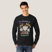 T-shirt Super Retro Matching Nom de famille Halloween Ghos (Devant entier)