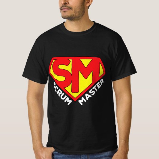T-shirt Super Scrum Master - Agile Scrum Master (Devant)