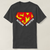 T-shirt Super Scrum Master Agile Scrum Master Balsamique B (Design devant)