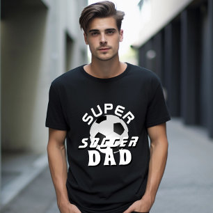 T-shirt Super Soccer Papa Football Sport Père