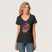 T-shirt Super Social Worker Hero (Devant entier)