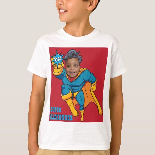T-shirt Super Special Enfants 🌟 Superhero (Devant)