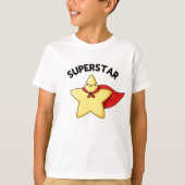 T-shirt Super Star Funny Astronomy Pun (Devant)