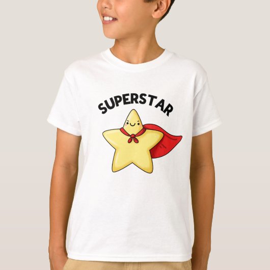 T-shirt Super Star Funny Astronomy Pun (Devant)