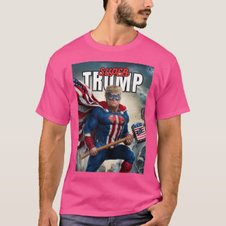 T-shirt Super Trump Superhero