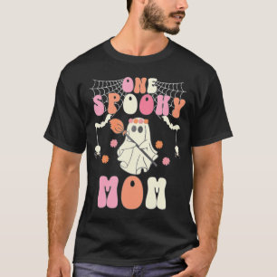 T-shirt Super Un Éffrayant Maman Halloween Ghost Un Éffray