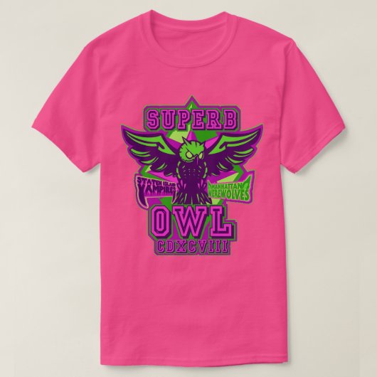 T-shirt Superb owl (Design devant)