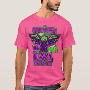 T-shirt Superb owl