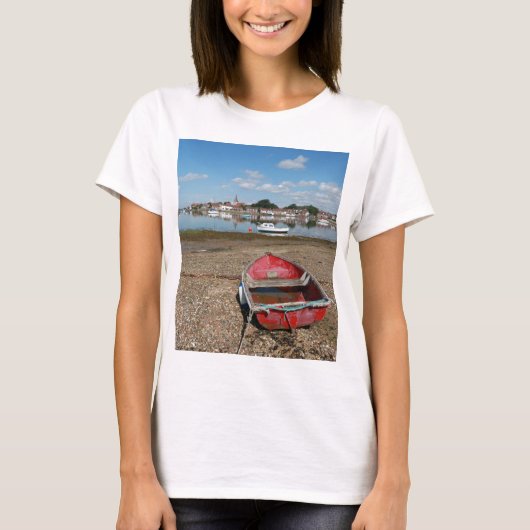 T-shirt Superbe Bosham Harbour Angleterre (Devant)