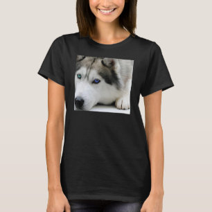 T-shirt Superbe Chien de Loup Husky Huskie Sibérien