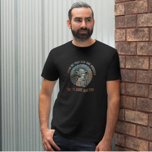 T-shirt Superbe Docteur de la Peste Vintage