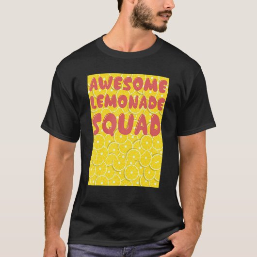 T-shirt Superbe escouade de citronnade (Devant)