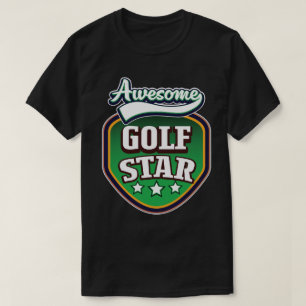 T-shirt Superbe étoile de golf 