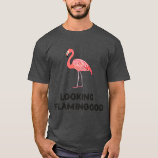 T-shirt Superbe flamant
