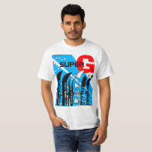 T-shirt Superbe-g de Snowblade de sport d'hiver de (Devant entier)
