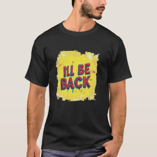 T-shirt Superbe Jaune Je reviendrai Costume pour Garçons e