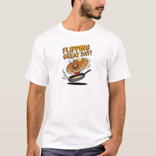 T-shirt Superbe journée drôle design de crêpe