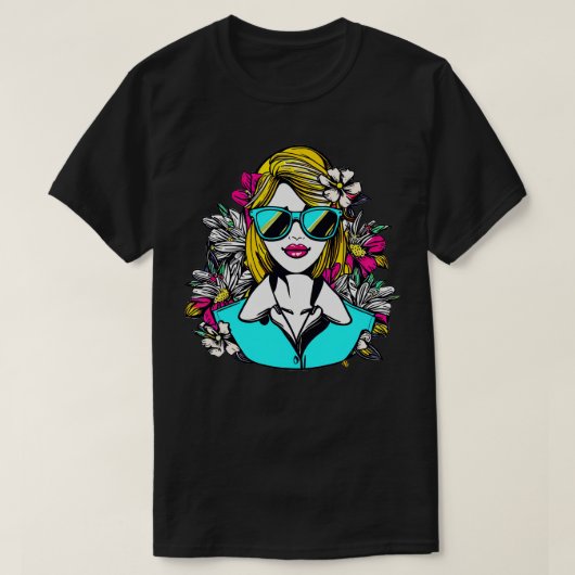 T-shirt Superbe maman de l'agent de bord (Design devant)