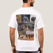 T-shirt 📸 Superbe photo de la faune Images d'Anwilf (Dos)