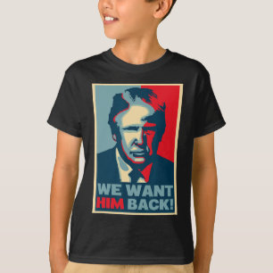 T-shirt Superbe Vintage - Nous le voulons Ck - Donald Trum