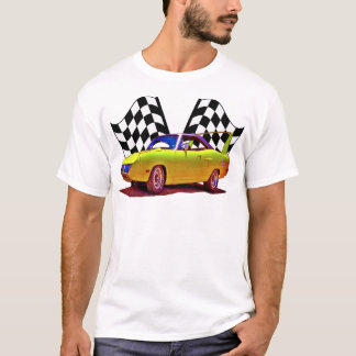 T-shirt Superbird et drapeaux croisés