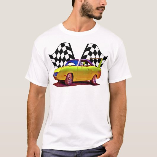 T-shirt Superbird et drapeaux croisés (Devant)
