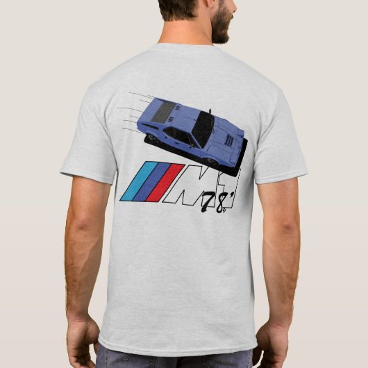 T-shirt Supercar 1978 M1 (Dos)