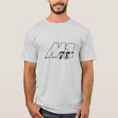T-shirt Supercar 1978 M1 (Devant)