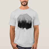 T-shirt SuperCity Lansdcape BW (Devant)