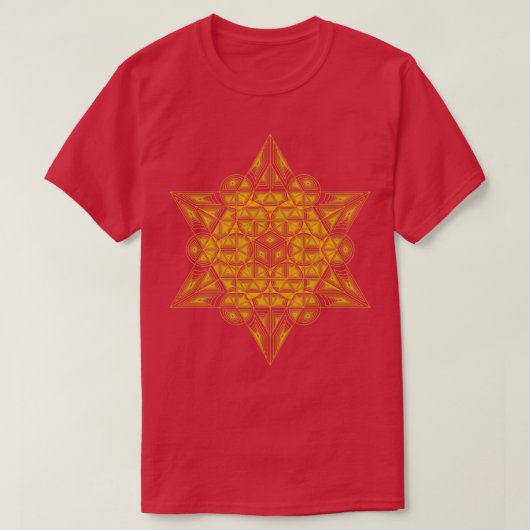 T-shirt Supercube Sacré jaune (Design devant)