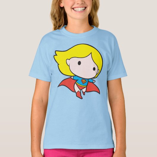 T-shirt Superfille Chibi à deux côtés (Devant)