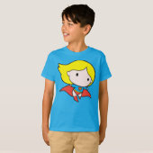 T-shirt Superfille Chibi à deux côtés (Devant entier)