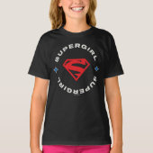 T-shirt Supergirl Age of Heroes Circle S-Shield (Devant)