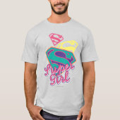 T-shirt Supergirl Cursive (Devant)