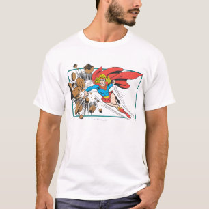 T-shirt Supergirl détruit Boulder