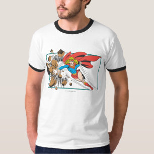 T-shirt Supergirl détruit Boulder