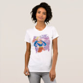 T-shirt Supergirl Galaxy (Devant entier)