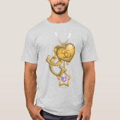 T-shirt Supergirl Gold Locket (Devant)